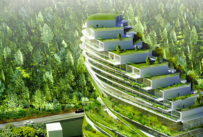Mô hình kiến trúc xanh tại Việt Nam Hướng đi cho đô thị phát triển bền  vững  CafeLandVn