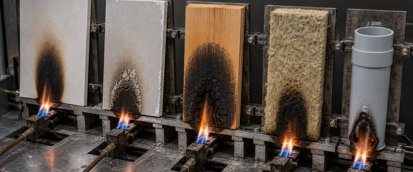 Cấp cháy vật liệu xây dựng A1 A2 B C D E F là gì?