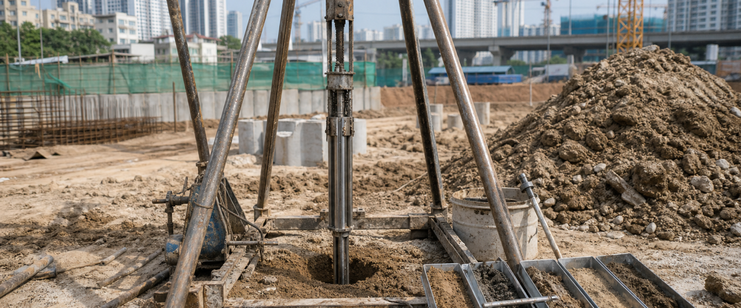 Thí nghiệm xuyên tiêu chuẩn SPT là gì?