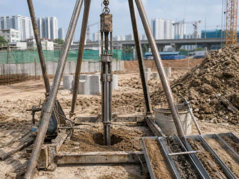Thí nghiệm xuyên tiêu chuẩn SPT là gì?