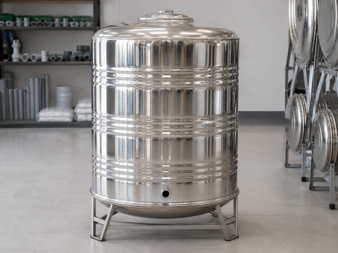Bồn nước inox Sơn Hà 1500L hàng trưng bày