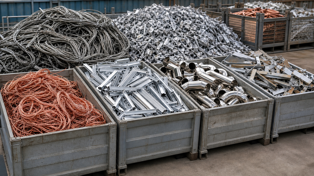 Vựa thu mua đồng, nhôm, inox phế liệu — giá cao