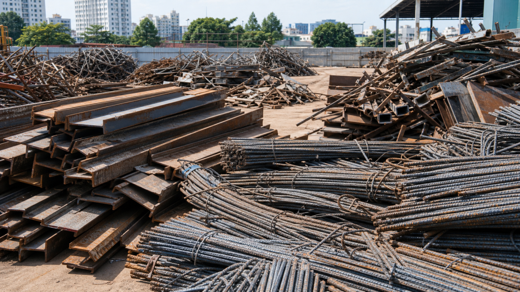 Thu mua sắt thép vụn số lượng lớn — khu vực TP.HCM & lân cận