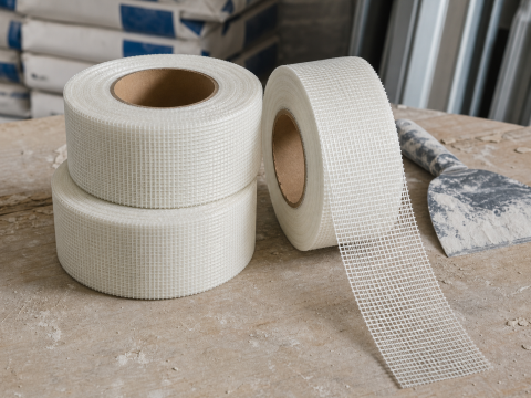 Băng keo lưới chống nứt 5cm