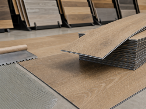 Sàn nhựa dán keo LVT 3mm