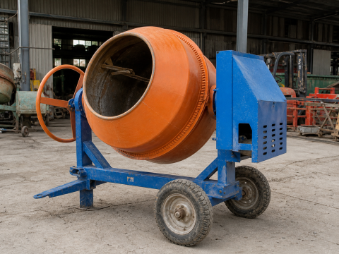 Máy trộn bê tông Hồng Hà 350L