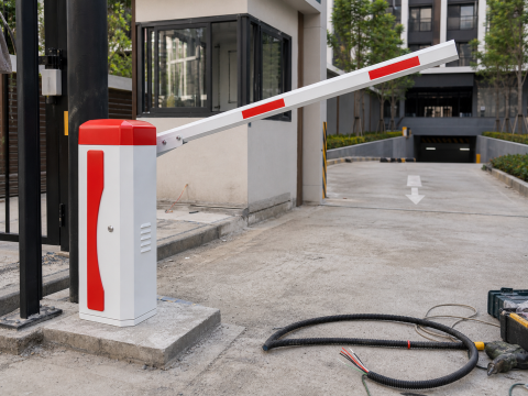 Barrier tự động cổng 6m