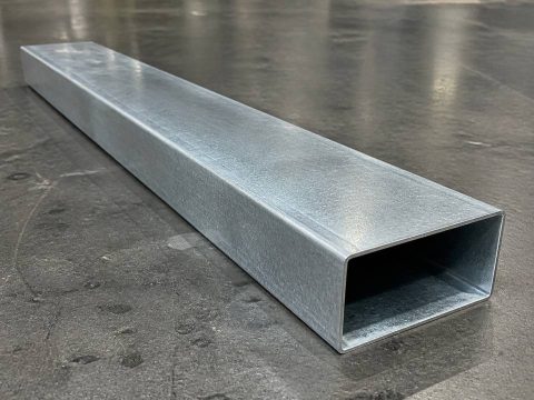 Thép hộp mạ kẽm Hoa Sen 40x80x1.8