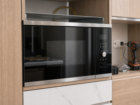 Lò vi sóng âm tủ Malloca 25L