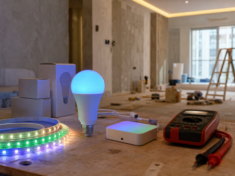 Đèn LED đổi màu Wifi RGB