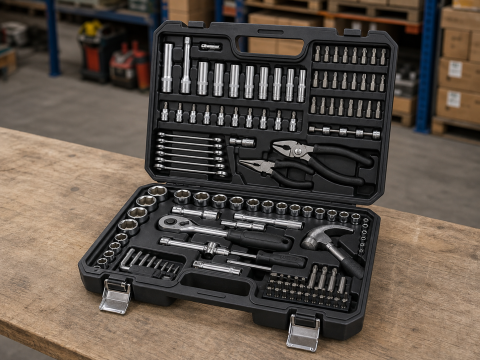 Bộ dụng cụ Stanley 94 chi tiết hộp nhựa