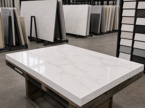 Đá thạch anh Vicostone mặt bếp