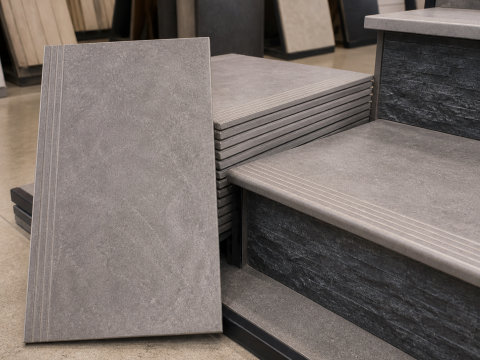 Gạch bậc thềm chống trượt 30×60