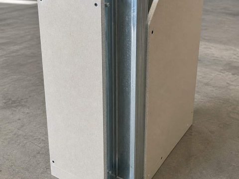 Vách ngăn thạch cao 2 mặt khung 75